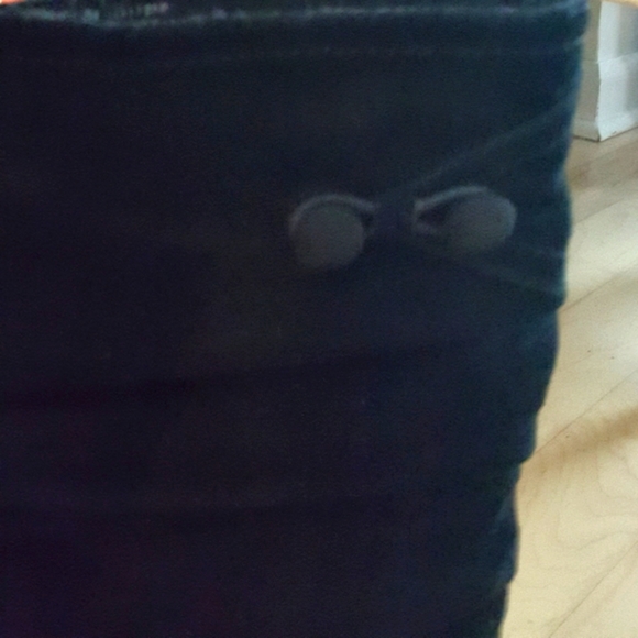 Suede Wedge Boots - Calf Height, Slouchy - 6M - Barely Worn! - Picture 7 of 9